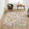 Tapis kilim motifs floraux Flotissy