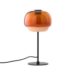 Lampe en verre coloré Kinoko