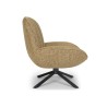 Fauteuil rotatif tweed Willow