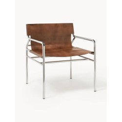 Fauteuil en cuir Dion