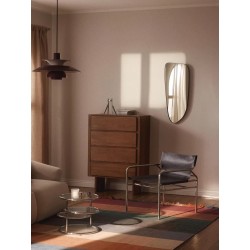 Fauteuil en cuir Dion