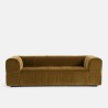 Canapé en velours bronze Lizzy