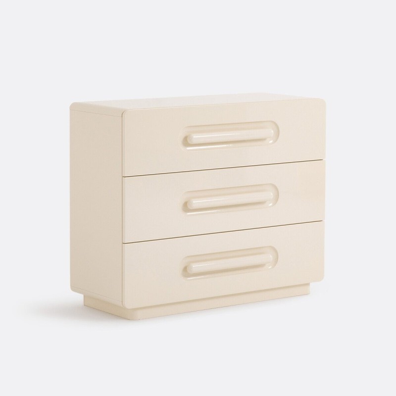 Commode laquée ivoire Newcool Commode laquée ivoire Newcool