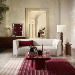 Table basse laquée carrée Jumba